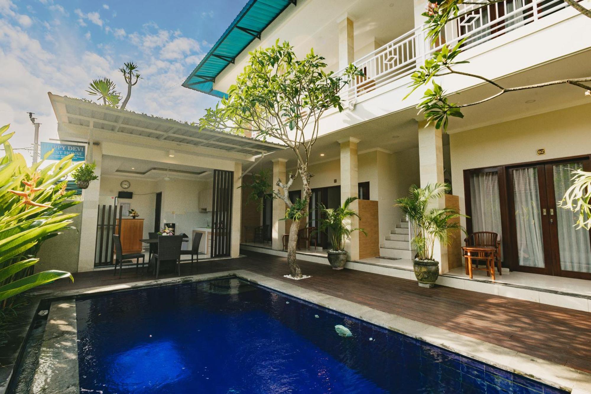 Happy Devi Guesthouse Canggu Dış mekan fotoğraf