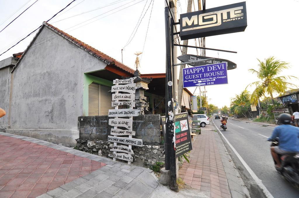 Happy Devi Guesthouse Canggu Dış mekan fotoğraf
